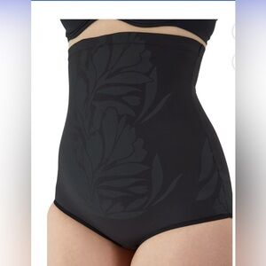 Maidenform High Waist Shaping Brief Size 2X Black NWT